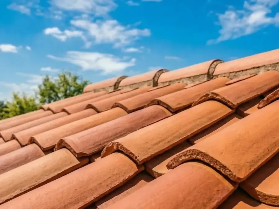 Toiture après nettoyage